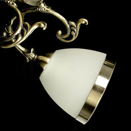 Люстра классика «Мадлен», 5 ламп, 60W E27, основание античная бронза