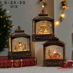 Новогодний светильник с музыкой