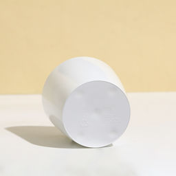 Цена за 4 шт. Кашпо для цветов, d=10 см, 0.5 л, пластик, белое