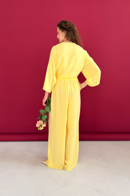 Блузка СЕТ029/05/Желтый - M&G all natural фото 7