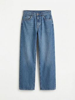 Baggy Fit Kad?n Jean Pantolon