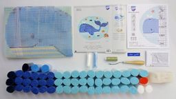 Набор для вышивания VERVACO PN-0191853 Забавный кит 56 х 70 см