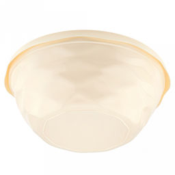 Салатник пластмассовый Modena 2,5л, д24,4см, h9,1см, с крышкой, пищевой полипропилен, светло-бежевый (Россия) - Домашняя мода фото 7