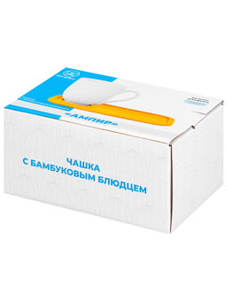 Набор кружек с блюдцами д/ десерта 4 пр. 330 мл 12*8,5*9,5 см "Ампир"