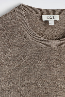 JERSEY DE PUNTO DE LINO CON CUELLO REDONDO - H&m фото 7