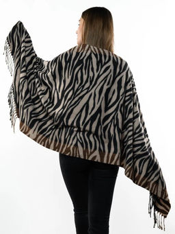 Яркий палантин с анималистичным принтом - Pretty mania фото 6