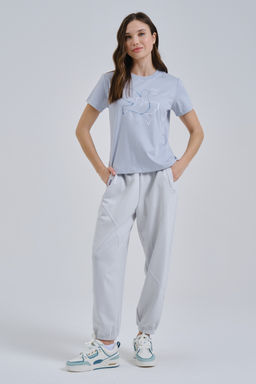 Брюки трикотажные Светло-серый - Anta фото 2