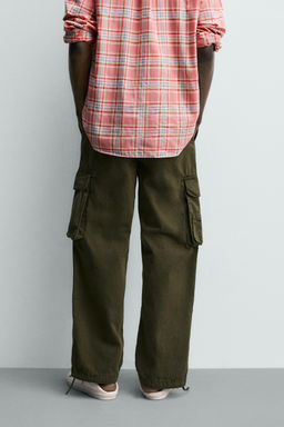 PANTAL?N CARGO RELAXED FIT / Khaki