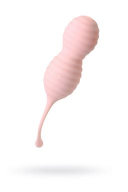 Вибропульсатор с беспроводным пультом управления Eromantica ZEFYR, силикон, розовый, 17,3 см