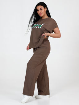 СК-2312 ЖЕНСКИЙ СПОРТИВНЫЙ КОСТЮМ (Кофе) - А-дина фото 5