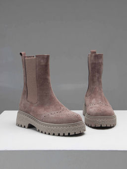 Челси 360.P.asteria.ka капучино замш/Байка