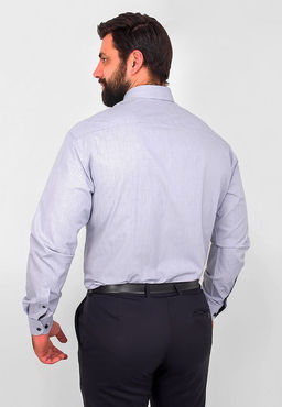 Сорочка мужская длинный рукав BERTHIER BGT015409/Fit-Rb(0-1)