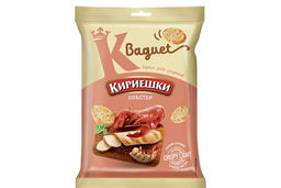 Цена за 5 шт. Кириешки Baguet, сухарики со вкусом лобстера, 50 г