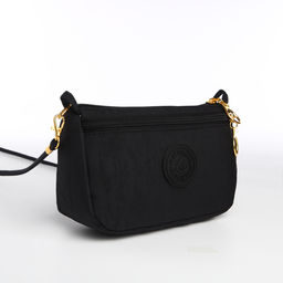 Сумка женская кросс-боди на молнии, цвет чёрный - Simaland фото 6