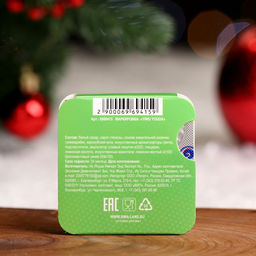 Цена за 7 шт. Жевательная резинка Новогодняя свежесть, мята, 14 г - Simaland фото 2