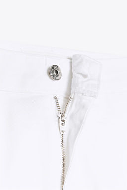 Z1975 WIDE-LEG MID-WAIST PLEATED JEANS - Zara фото 3