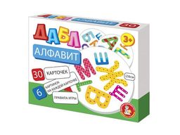 ! РАСПРОДАЖА Игра настольная "ДАБЛ-АЛФАВИТ" (04679) "Десятое королевство"