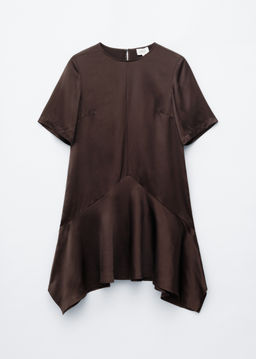 Minivestido con bajo tipo pa?uelo