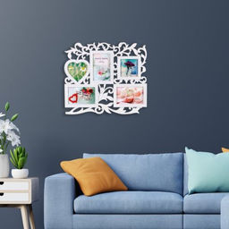 Фоторамка коллаж 42x36 см / HS162 /уп 24/ 5 фото - Галеонтрейд фото 2