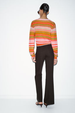 STRIPED CARDIGAN - Zara фото 11