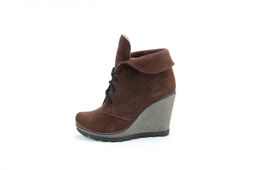 Ботильоны 900.brown.alegra/Мех