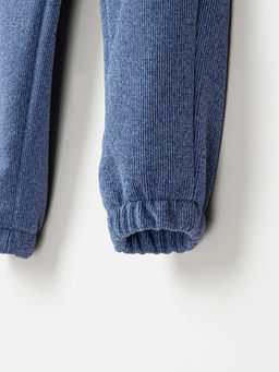 Джоггеры Деним из фактурного флиса - Bungly фото 4