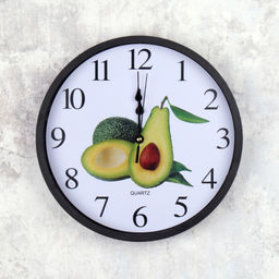 Цена за 1 шт. Часы настенные / 8614Т /уп 30/ - ГалеонТрейд фото 2