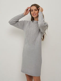 Платье женское 5212-2464. 66/03 сталь