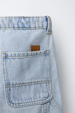 CARPENTER JEANS WITH LABEL - Zara фото 4