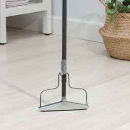 Тряпкодержатель, металлический черенок 150 см, 192150 см, МИКС