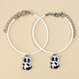 Браслеты неразлучники Отпадная половинка, 2 шт, длина 25 см - Art beauty фото 2