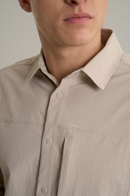 Рубашка Хаки COMMUTE LS Shirt - Anta фото 7