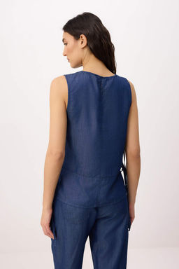 Mavi More Sustainable %100 Tencel Denim Bluz TWOSS26BZ00515