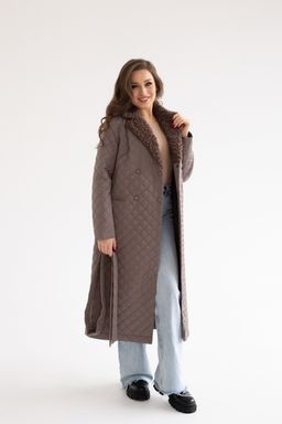 Куртка женская демисезонная 23985 (латте) - Kankan фото 8