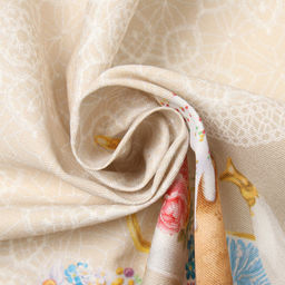 Скатерть «Этель. Пасхальные куличи», d=148 см, 100% хлопок, саржа 190 г/м²