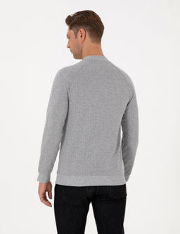 A__k Gri Melanj Regular Fit Sweatshirt - Pierre cardin фото 5