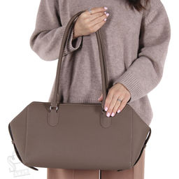 Сумка женская кожаная 8954VG khaki Vitelli Grassi в Новосибирске