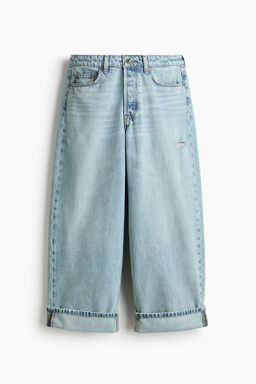 Barrel Regular Waist Ankle Jeans