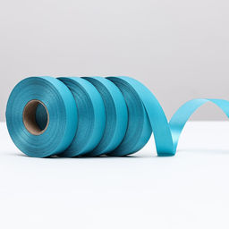 Цена за 4 шт. Лента полипропиленовая Matte для декора и подарков, ментол, 2 см х 50 м