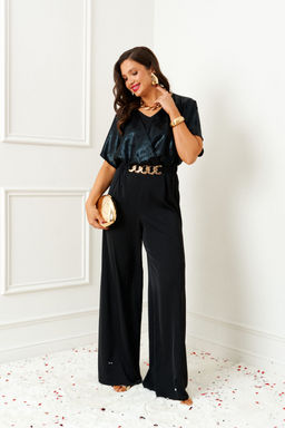 Комбинезон Beautiful Free 6391 черный-бархатный