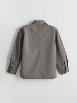 Uzun Kollu Erkek ?ocuk G?mlek