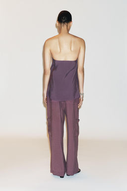 FLOWING CARGO TROUSERS - Zara фото 11