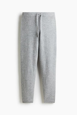 Joggers de punto fino