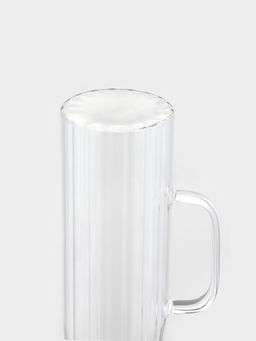 Кувшин Magistro «Богема. Дольки», 1.2 л, 9×14×24.5 см, стекло, прозрачный