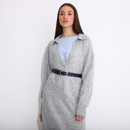 Ремень женский, ширина 3 см, винт, пряжка метал, цвет синий - Simaland фото 3