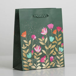 Пакет ламинированный Цветы, S 12 х 15 х 5,5 см - Доступные радости фото 4