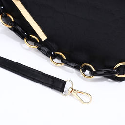 Сумка мессенджер на магните, цвет чёрный - Simaland фото 7