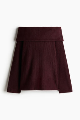 Jersey off-the-shoulder - H&m фото 3
