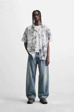 ABSTRACT PRINT SHIRT