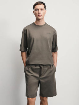 Шорты regular fit из 100% хлопка / Zarina